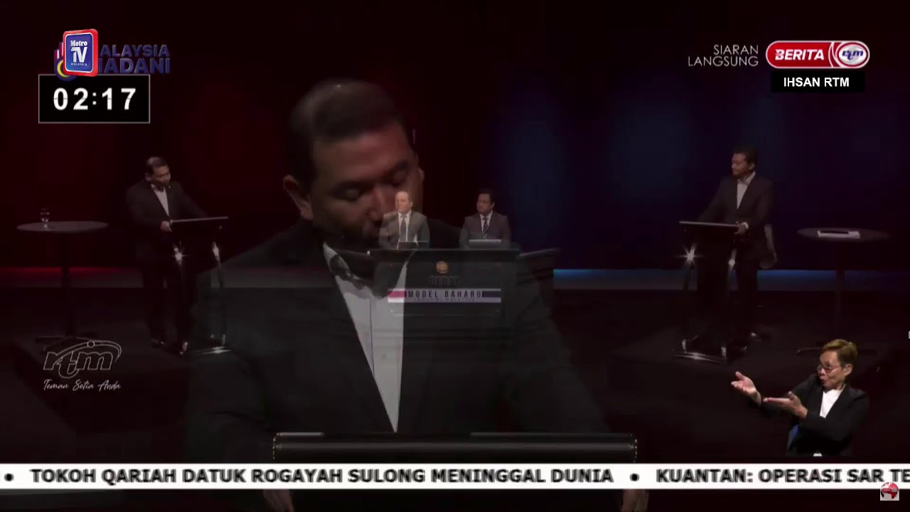 [LANGSUNG] Debat antara Rafizi Ramli dan Mohd Syahir Sulaiman.