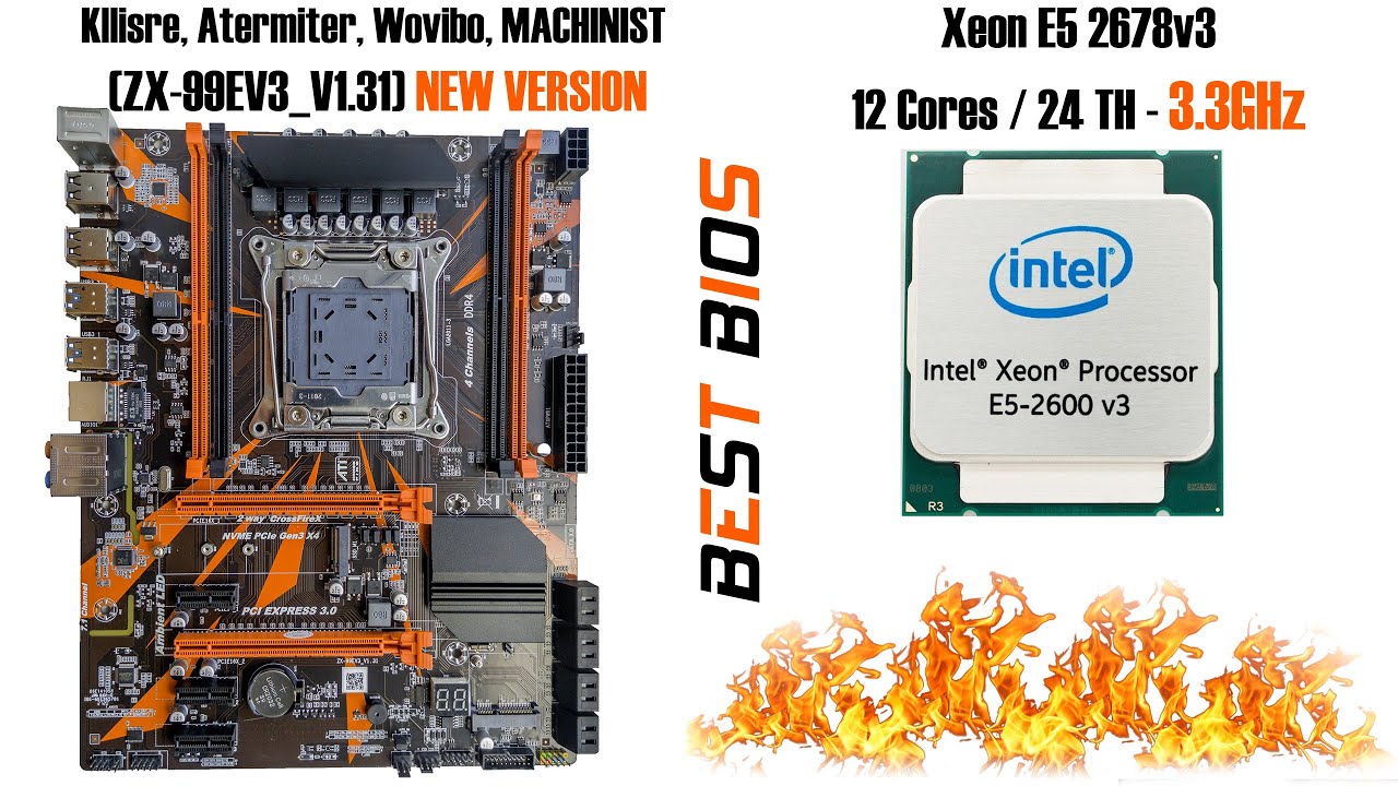 Новинка с AliExpress - Kllisre X99 (ZX-99EV3_V1.31). Детальный обзор, настройка, лучший BIOS, разгон