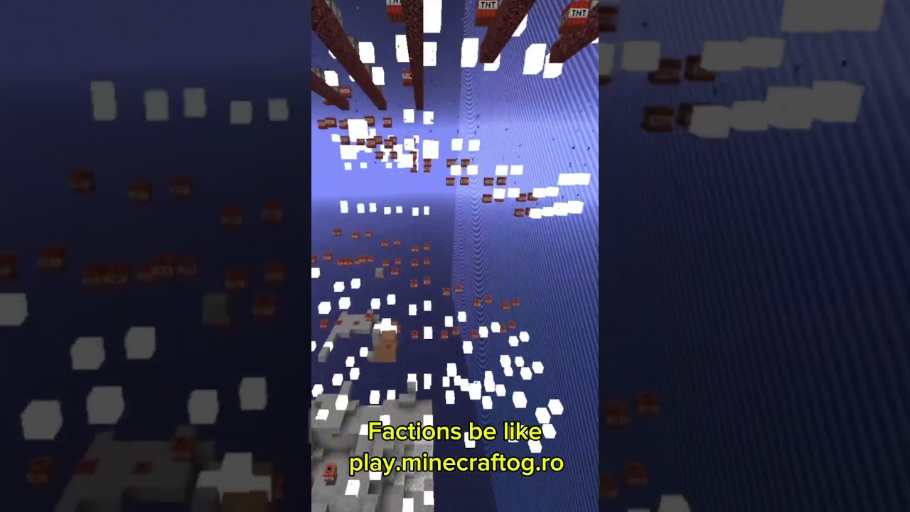 Minecraft Factions TNT #shorts #zzandrei #minecraftog