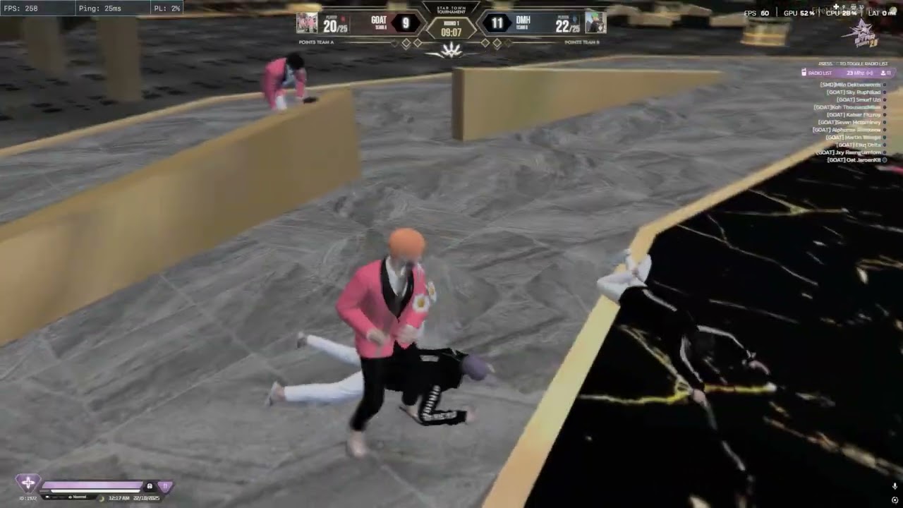GOAT vs DMH ซ้อมDay1 | StarTown 2.0 | [GOAT] KAISER | #9800x3d #fivem #goat