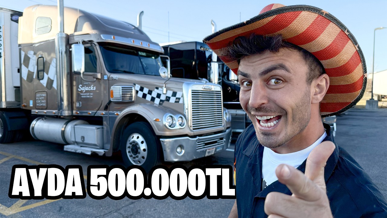 AMERİKA'DA TIR ŞÖFÖRÜ OLMAK!! (AYDA 500.000TL)
