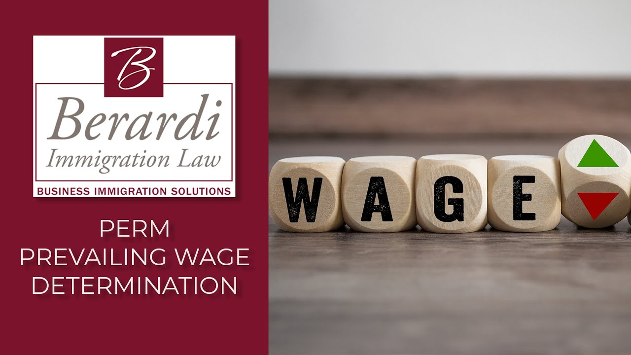 Determining a Prevailing Wage for PERM