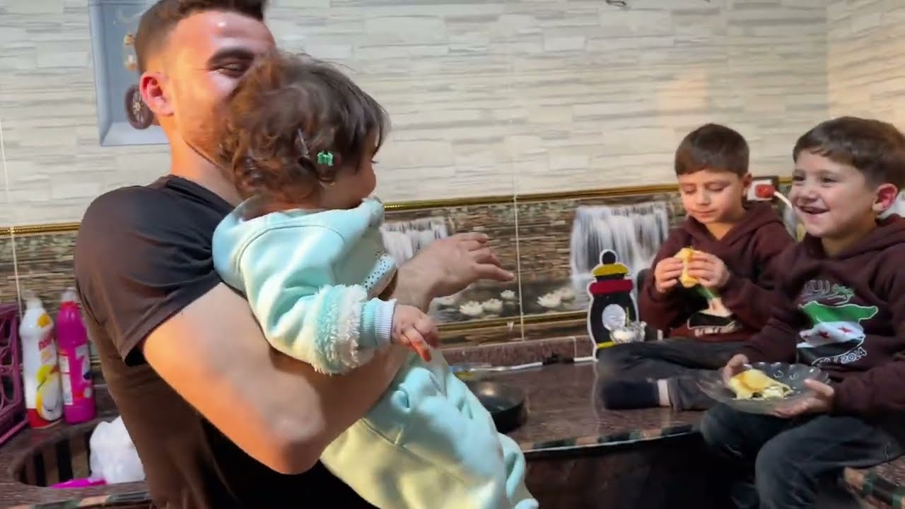 رشيد عمل لنا اطيب وجبة شاورما اسرع وجبة افطار😍