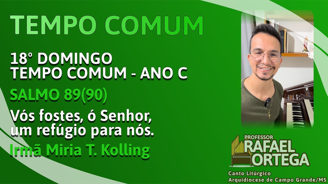 Pode cantar gospel na missa? Salmo 89 — Vós fostes ó Senhor um refúgio para nós — ir. Miria