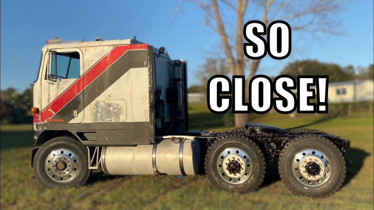 Frame Painted, Tires Mounted, Brakes Done!!! Cabover Is So Close!!!