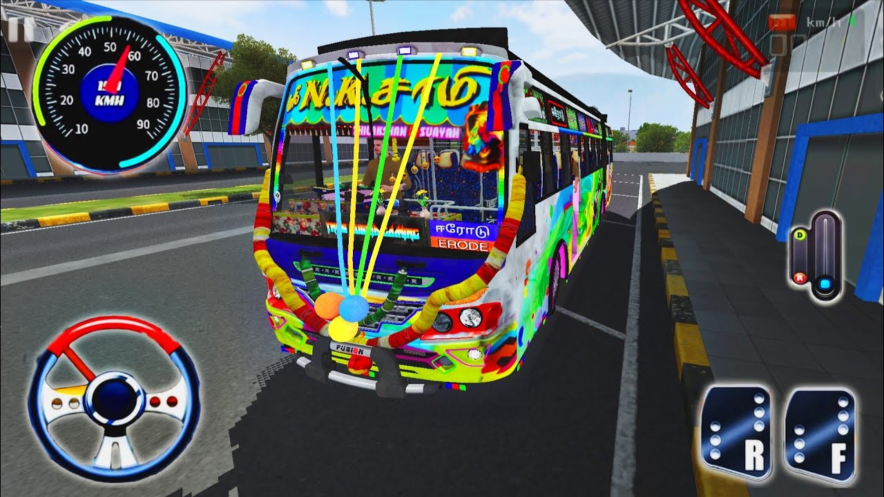💥Bus simulator Indonesia Jakarta To Bandung Full Passenger Load | Highway Drive |Android Gameplay