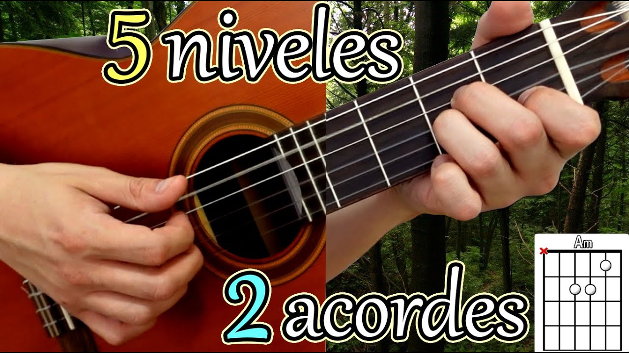 5 niveles para tocar una fácil progresión de 2 acordes - Cómo mejorar tu improvisación en guitarra