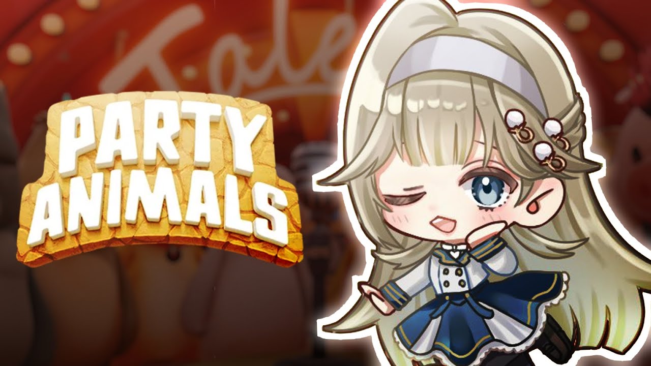 【Party Animals】ぶいすぽのフィジカル王を決める/つな、のあちゃん、れんくん、めと、あかちゃん【ぶいすぽっ！/英リサ】
