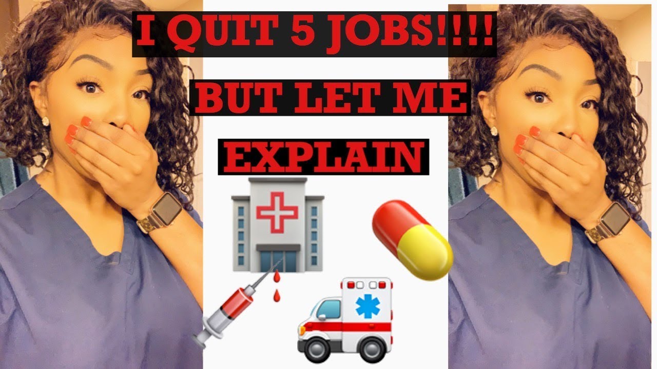 I QUIT 5 NURSING JOBS!!!!! || BUT HERES WHY I QUIT THEM|| ER NURSING || CARLERAE