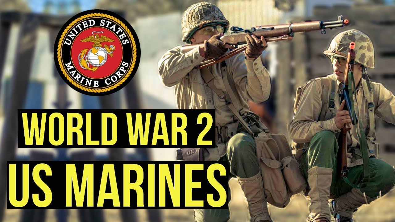 Страйкбольная морская пехота США времён Второй мировой войны | Milsim West/G&G Armament: 1945 (ст...