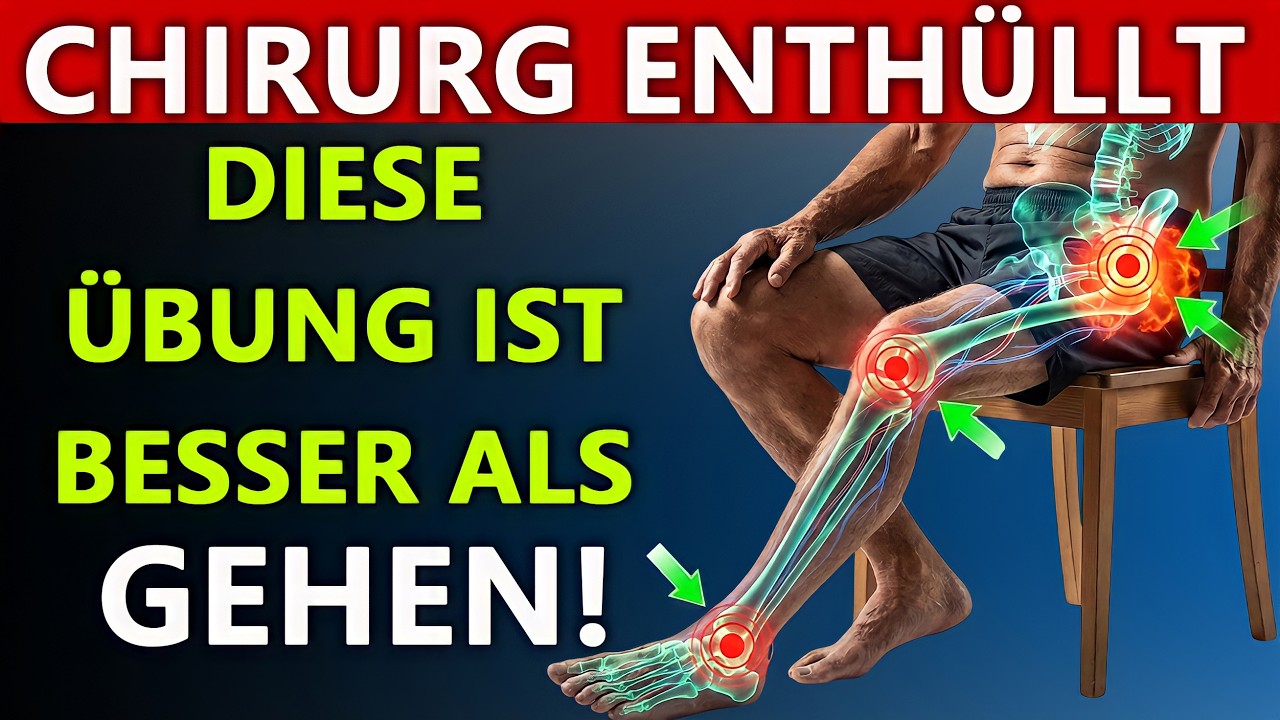 Über 60? Diese 1 Stuhl-Übung ist besser als Spazierengehen – vom Chirurgen empfohlen!