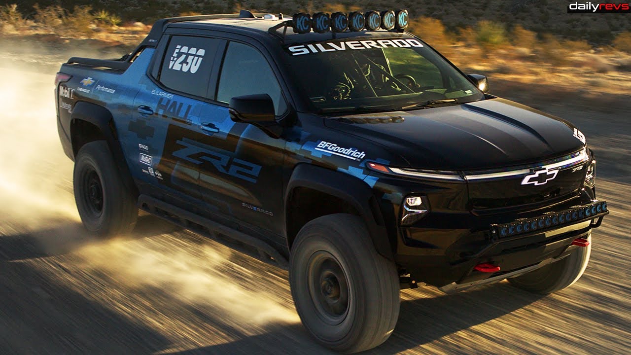 Chevrolet Silverado EV ZR2 Race Truck Concept | High-Performance Electric Pickup !