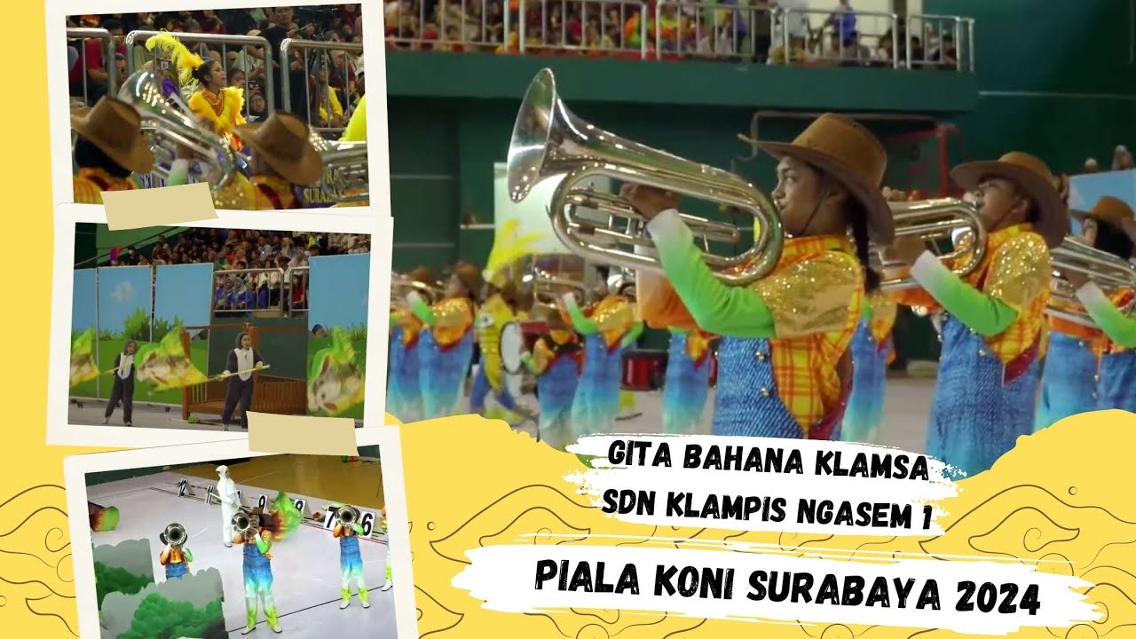 GITA BAHANA KLAMSA - JUARA 2 DISPLAY KLASEMEN SD BRASS - PIALA KONI SURABAYA 2024