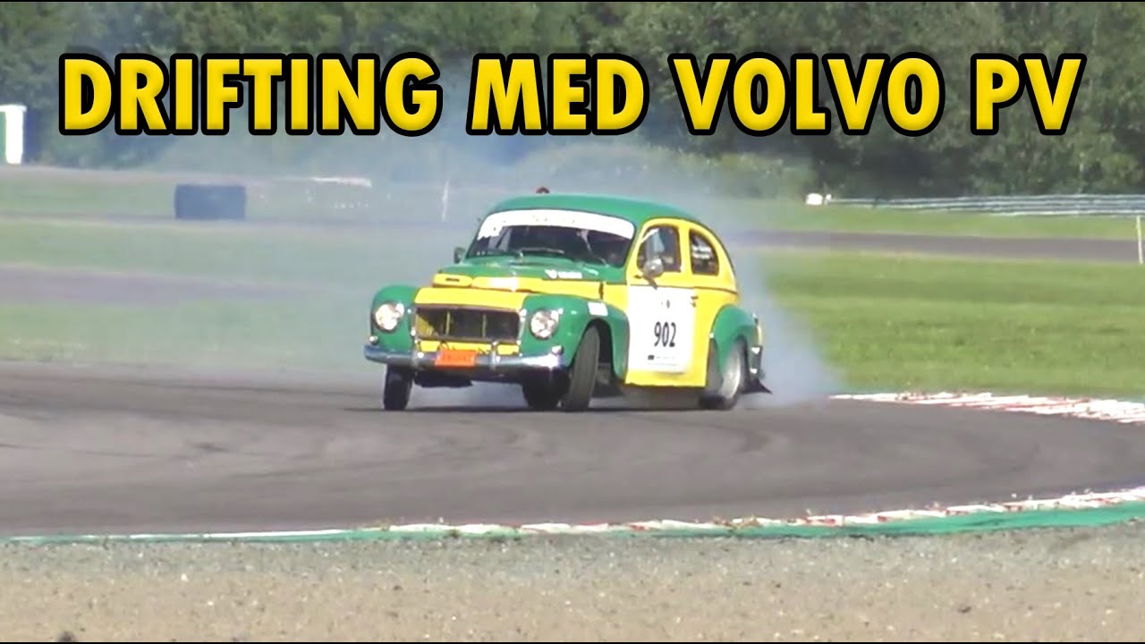SÅ HÄR har du aldrig sett en VOLVO PV köras förut - Midnattssolsrallyt 2022
