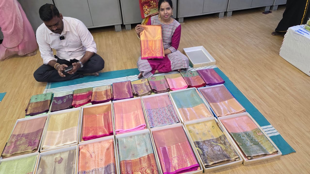 காஞ்சிபுரம் wedding Silk Sarees Dhevadhara silk🤩 Low Price Under Rs.2500 Wholesale Price Online