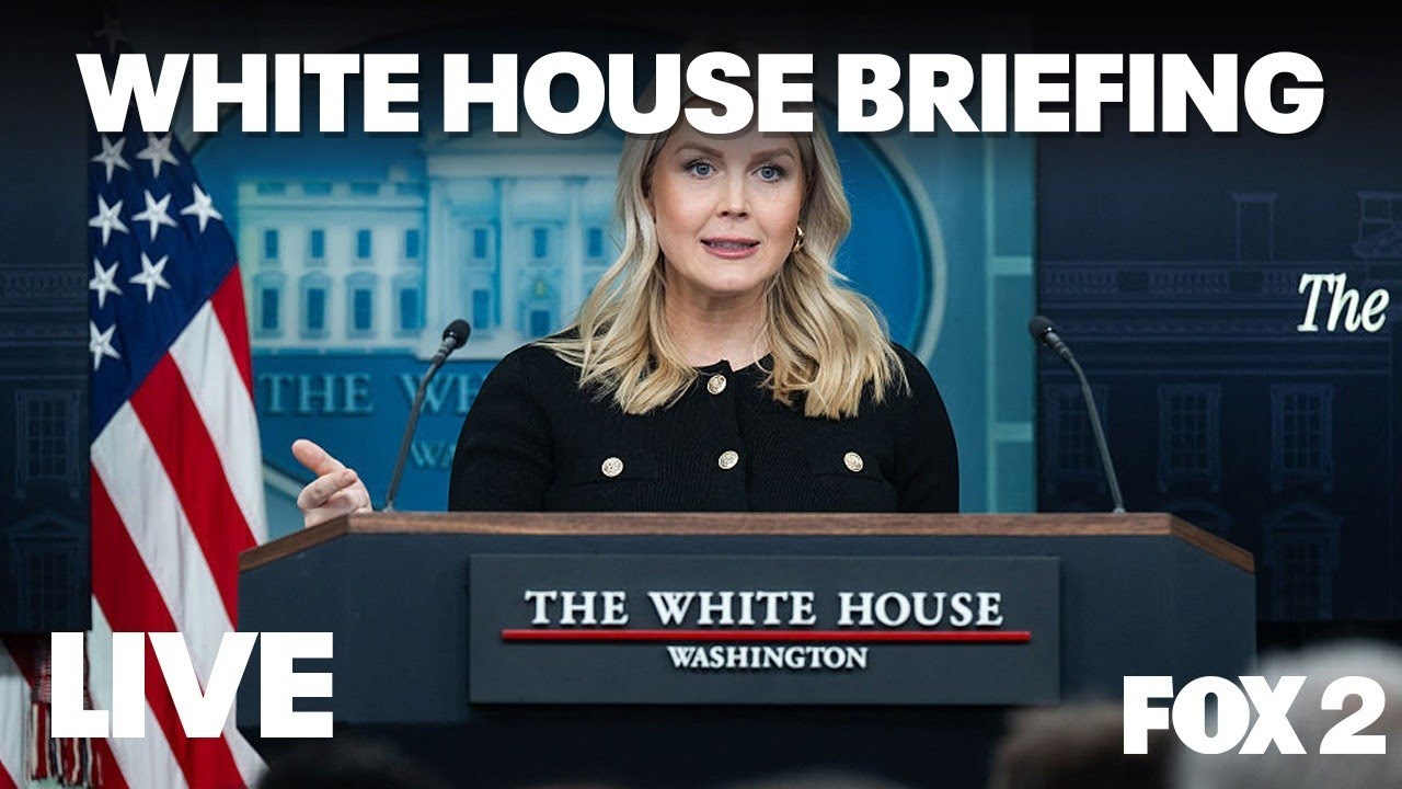 LIVE: White House update on Iran war