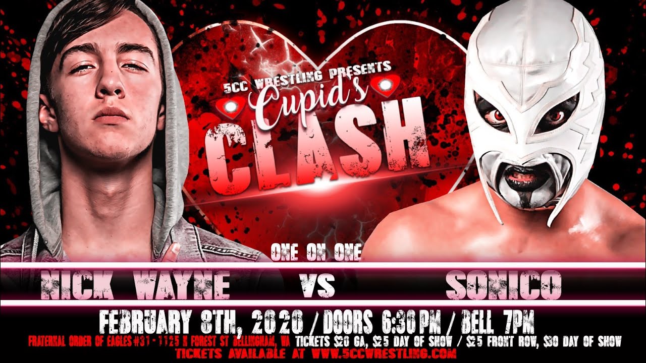 Sonico vs Nick Wayne | 5CC Wrestling