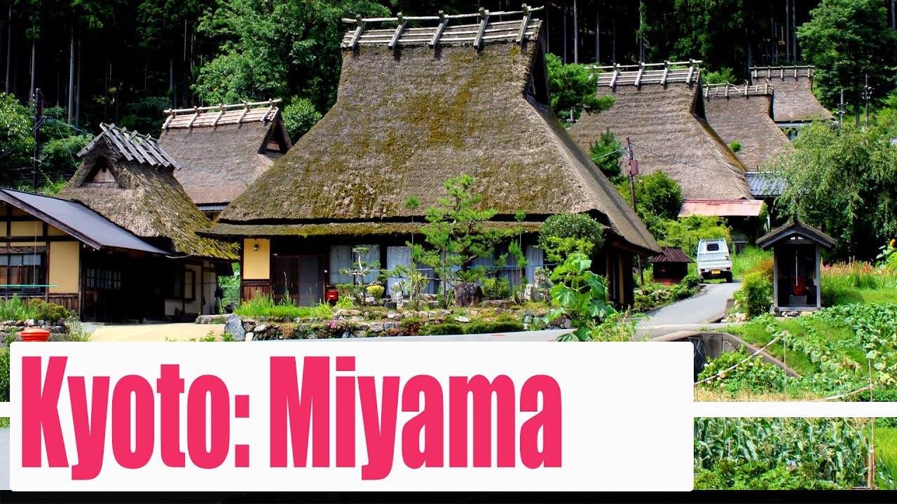 Miyama: Traditional Japanese thatched roof village