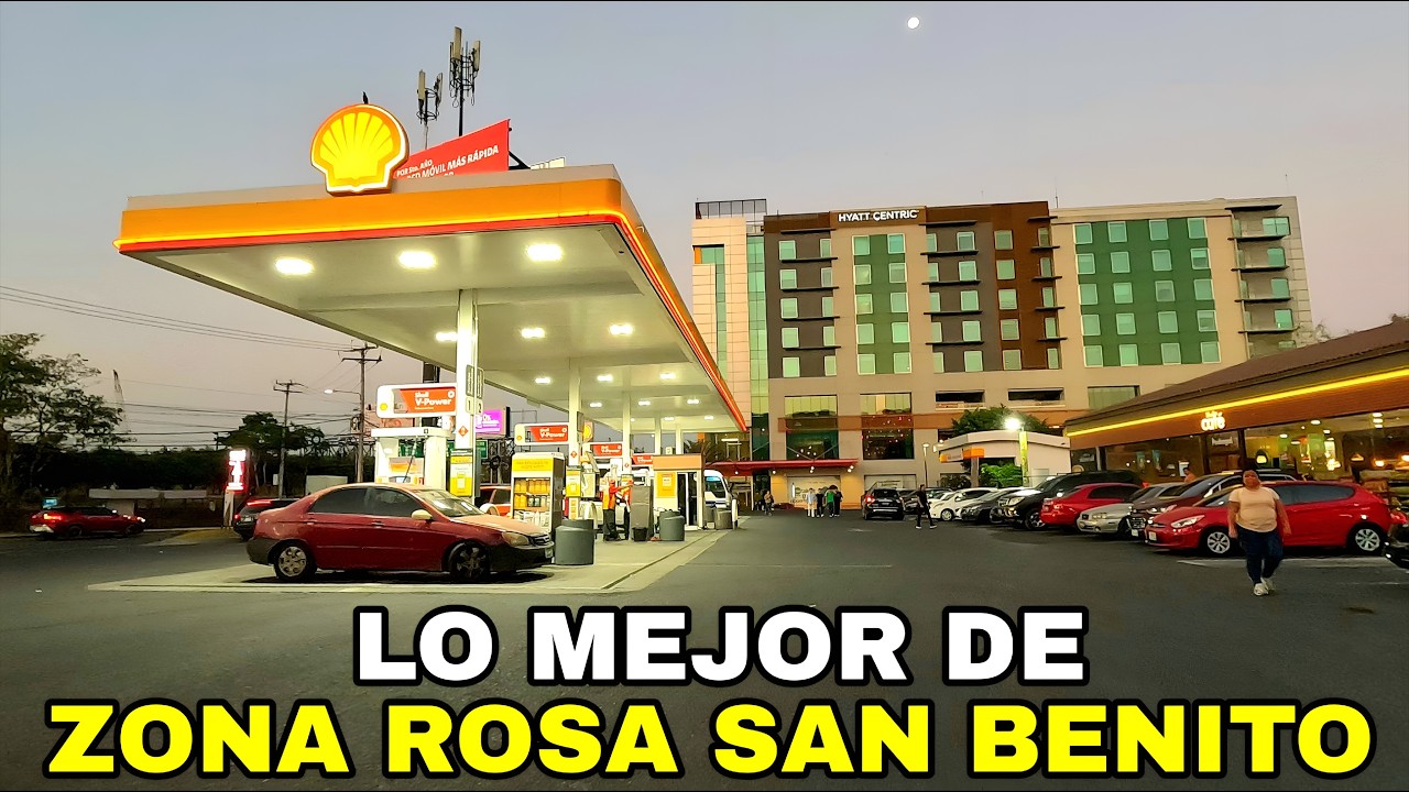 ESTA ES LA NUEVA CARA DE ZONA ROSA COLONIA SAN BENITO.#elsalvador