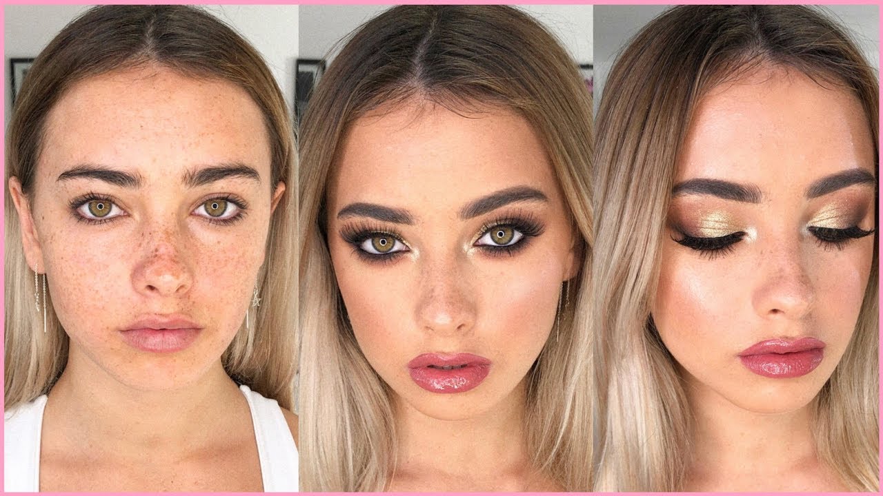 My Signature & Favourite Client Makeup Look 😍 Gold Smokey Eye 💄 Jasmine Hand