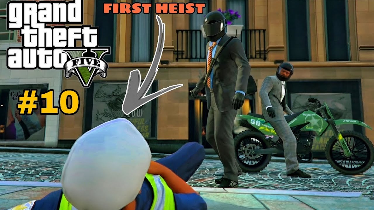 ROBBING THE JEWELLERY STORE | GTA 5 GAMEPLAY #10