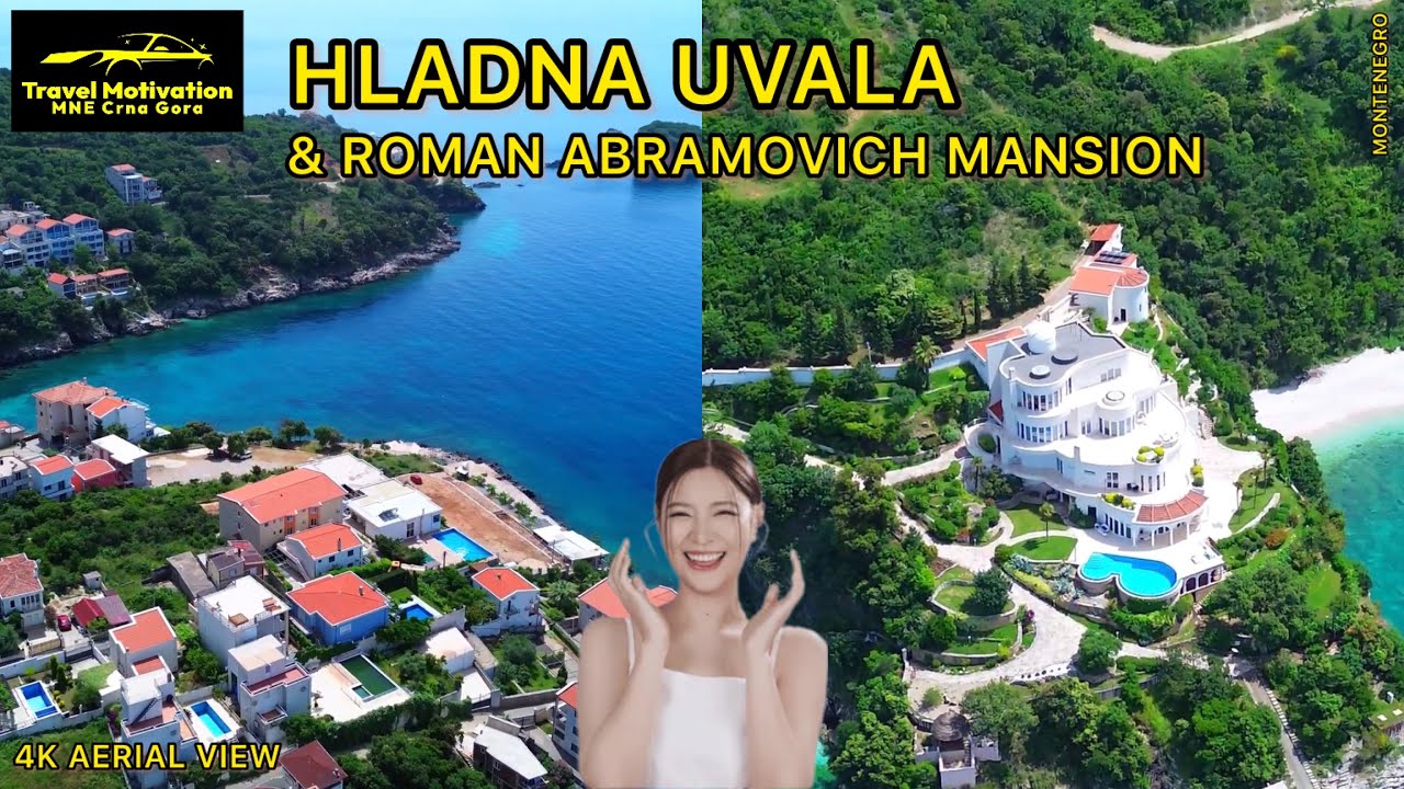 HLADNA UVALA i Vila ROMANA ABRAMOVIČA iz Vazduha Maj 2024 - HLADNA UVALA & ROMAN ABRAMOVICH Mansion