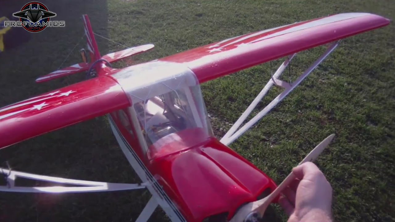 SEAGULL SUPER DECATHLON 120 SIZE WITH A NEW ROTO 25V