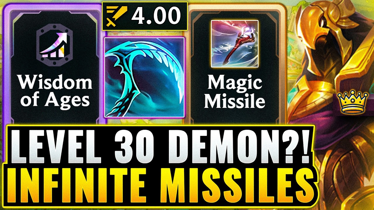Hidden Interaction: Level 30 + Keystones Combo // INFINITE Missiles (No CD) | League Arena Gameplay