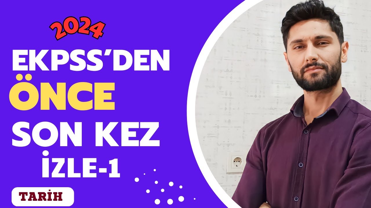 EKPSS Lisans-Önlisans ve Ortaöğretim - 13 Soruluk Tarih Deneme Sınavı | EKPSS 2024