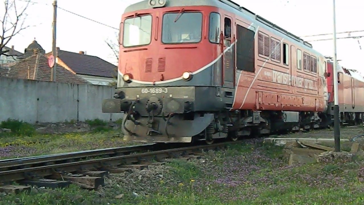 Transferoviar Grup 60-1689-3 & Rail Cargo Austria OBB Siemens Taurus 1116-023-1