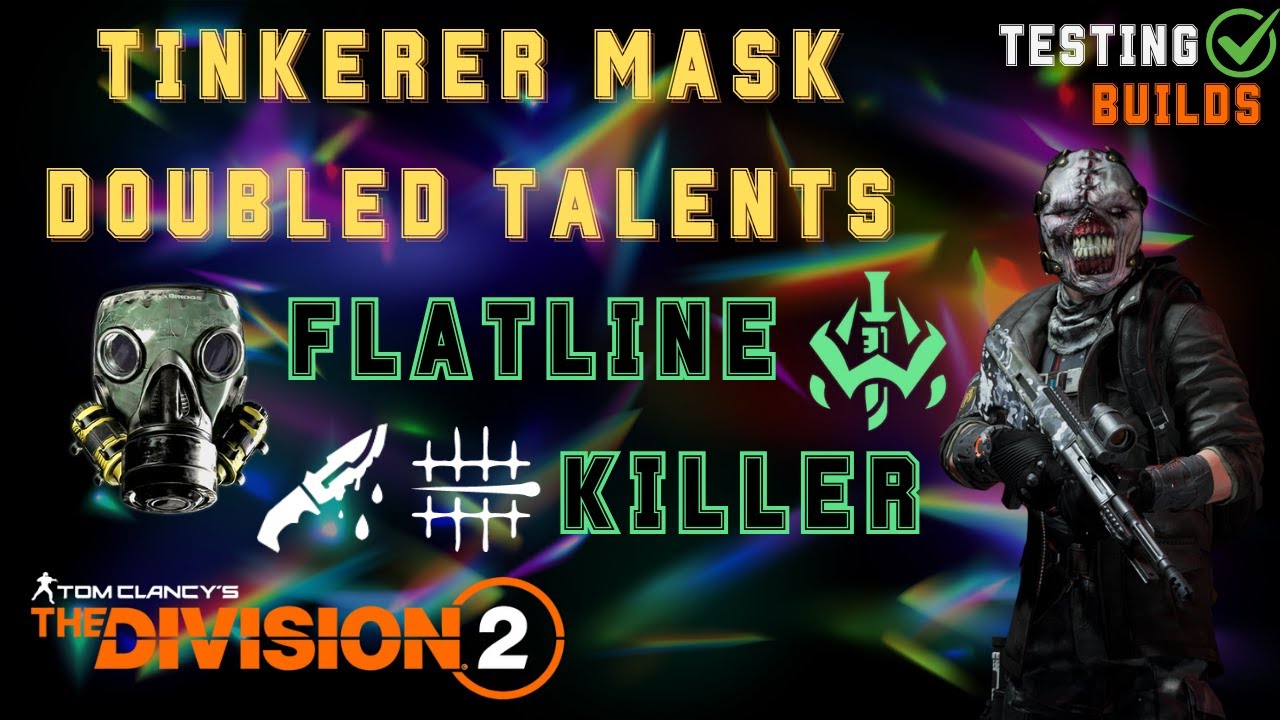 Tinkerer Hunter's Fury Spotter SMG Build 'Flatline Killer' - TESTING BUILDS - The Division 2