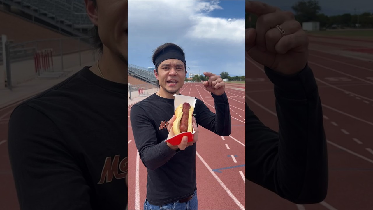 100m Hot Dog Run Challenge