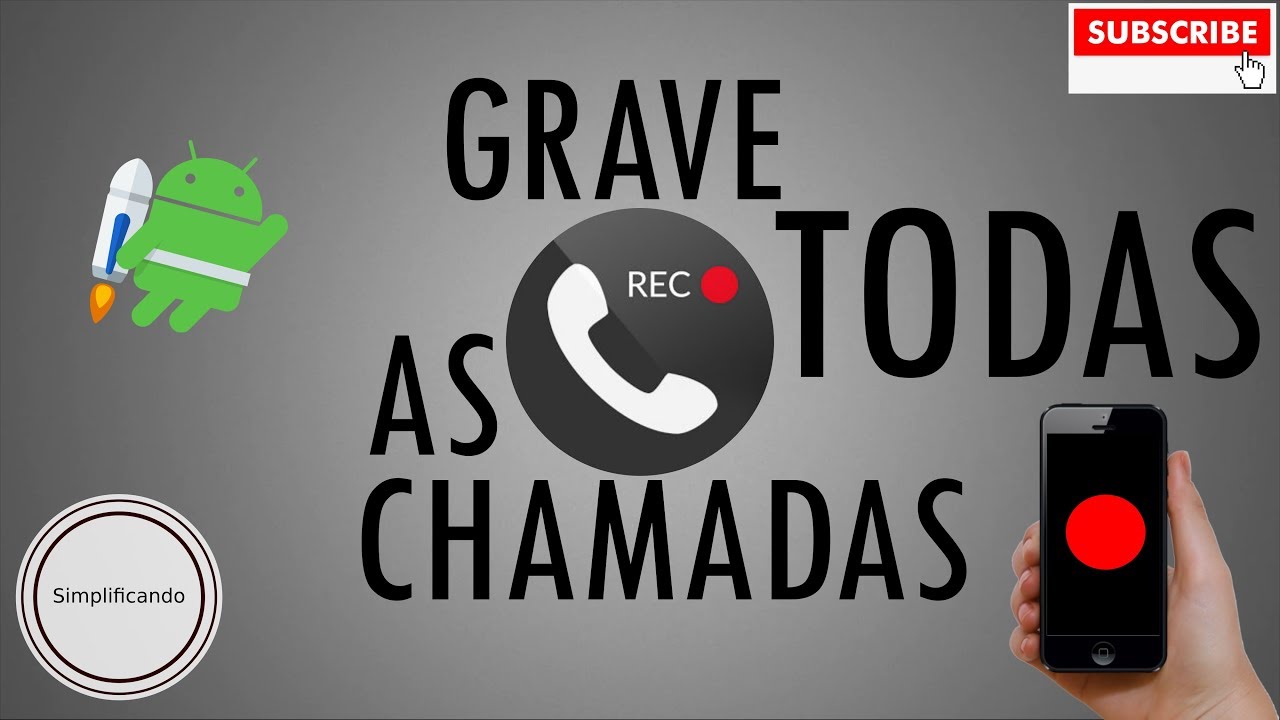 Como GRAVAR CHAMADAS no Celular