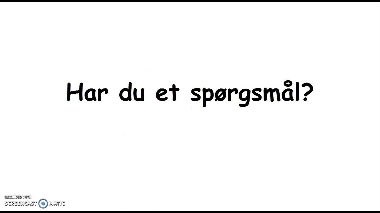 Jeg taler lidt dansk