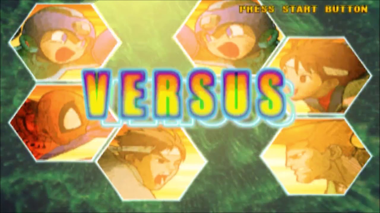 Marvel VS Capcom 2 Megaman, Spider-Man, and Ryu Arcade Mode