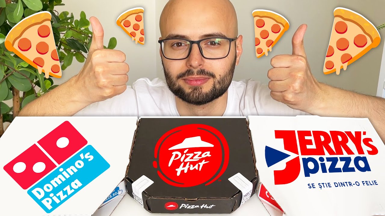 Pizza Hut, Domino's, Jerry's Pizza ! Care este cea mai buna ?