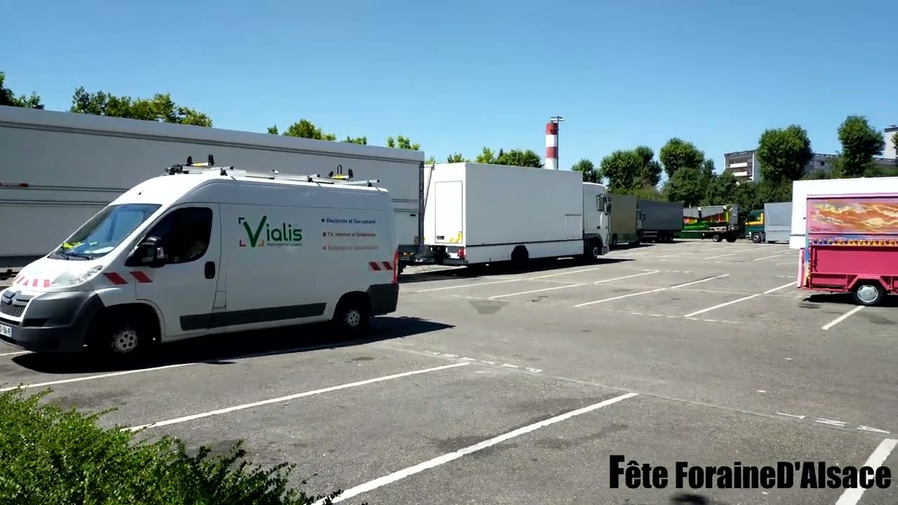 Arrivée des convois  | Foire d'été de Colmar 2022