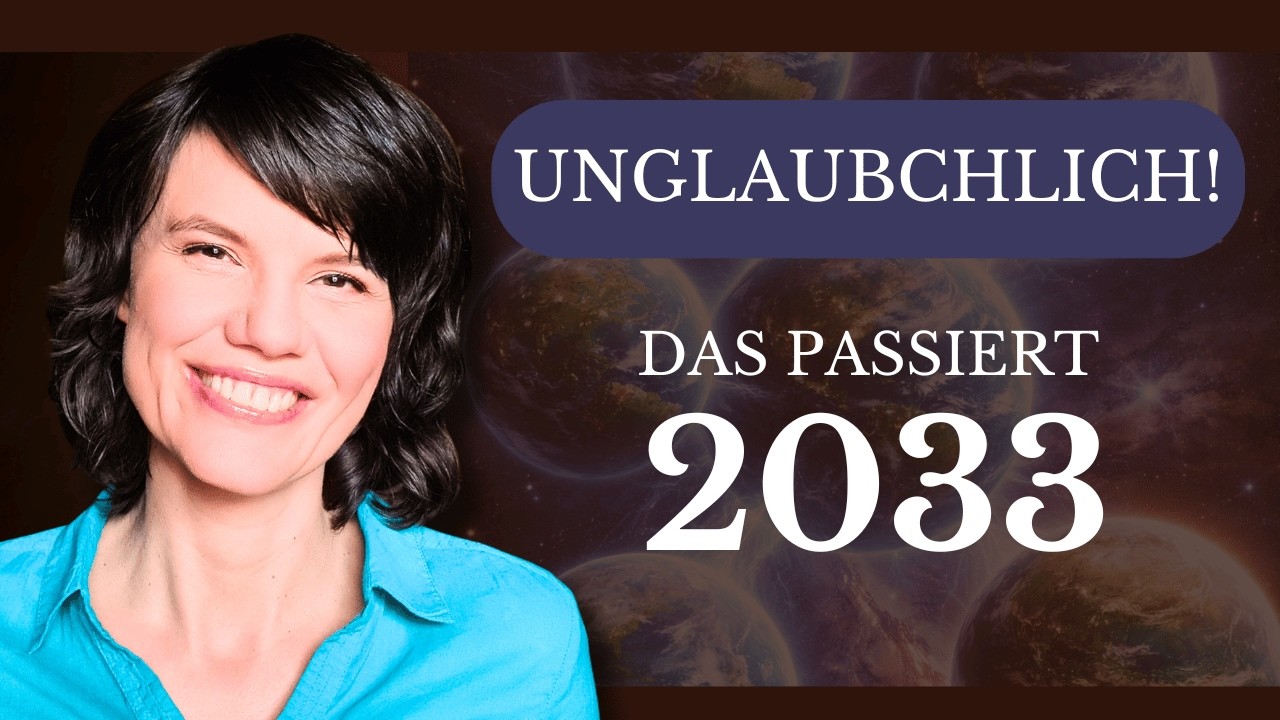 Was mir für 2033 gezeigt wurde, lässt mich sprachlos