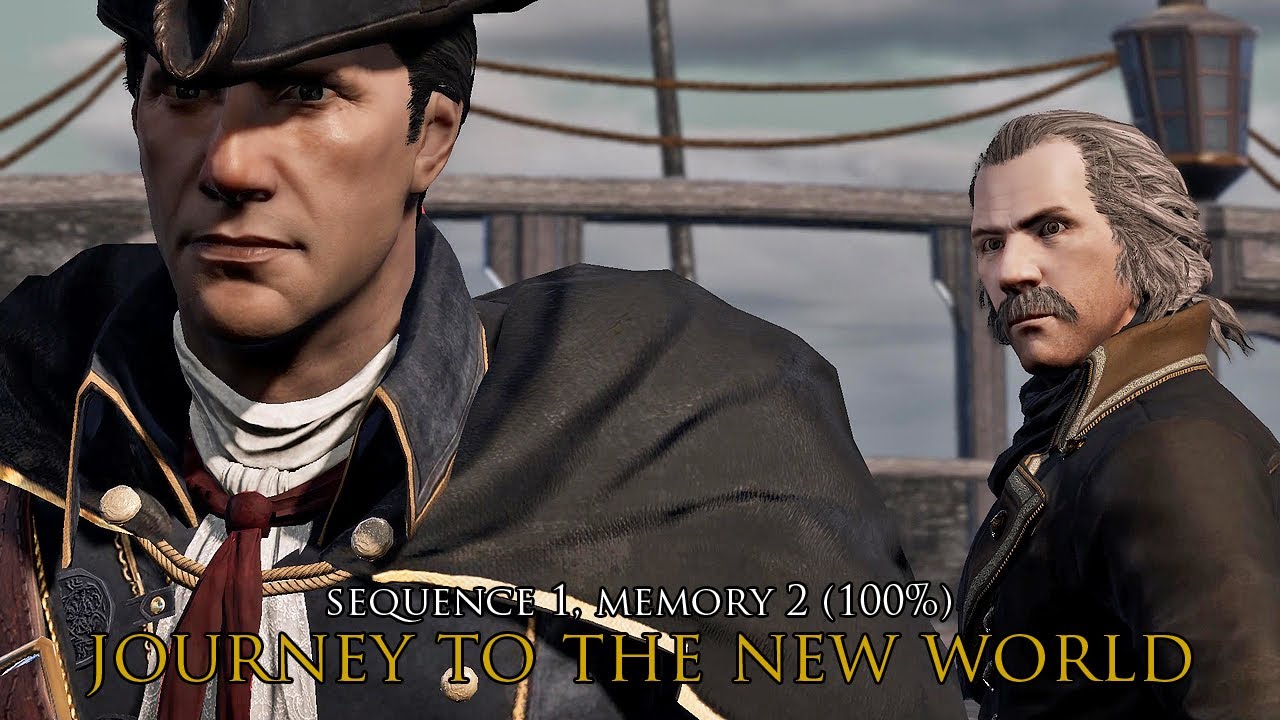 Assassin's Creed III Remastered - Sequence 1, Memory 2: Journey To The New World (100%)