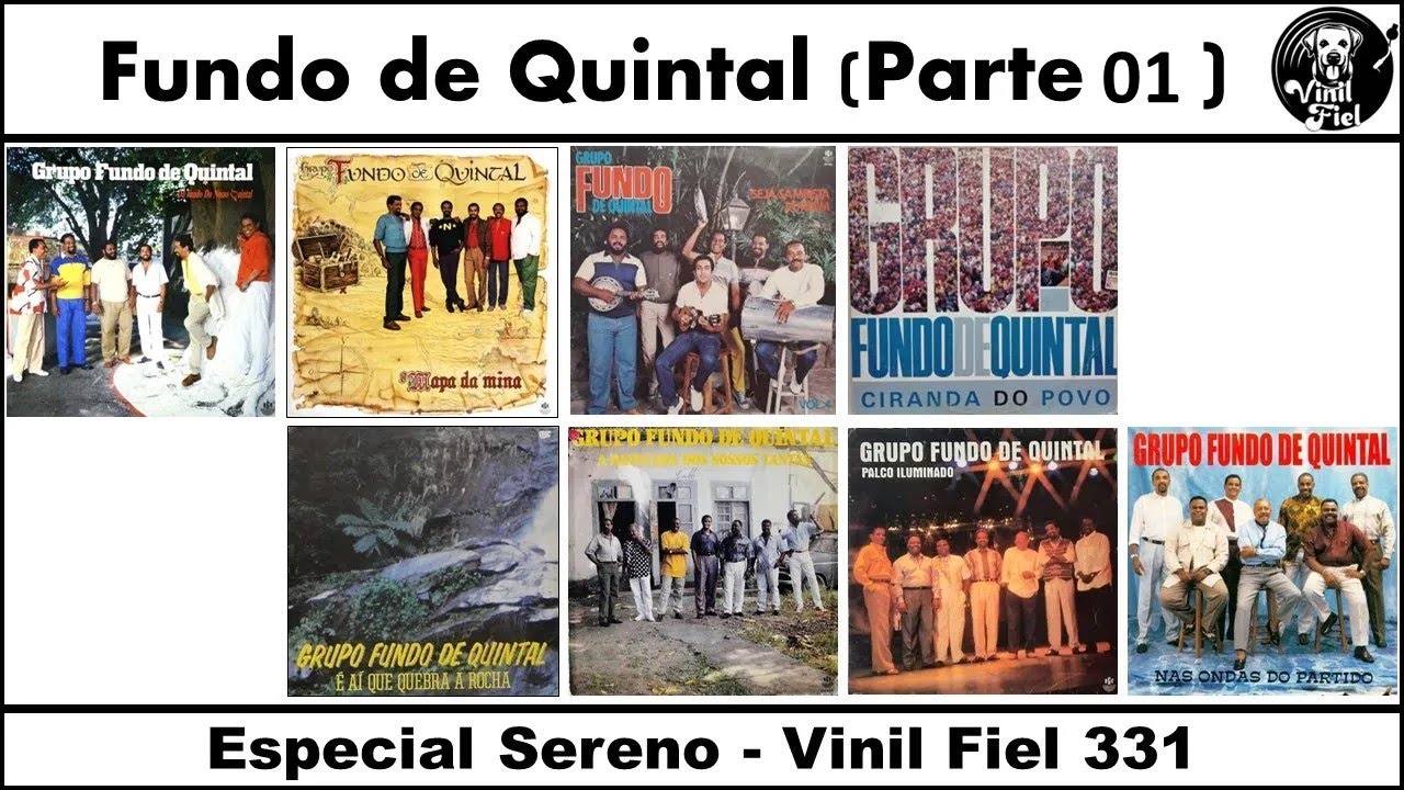Especial...Sereno (Parte 01) - Fundo de Quintal - Samba - Vinil Fiel 331