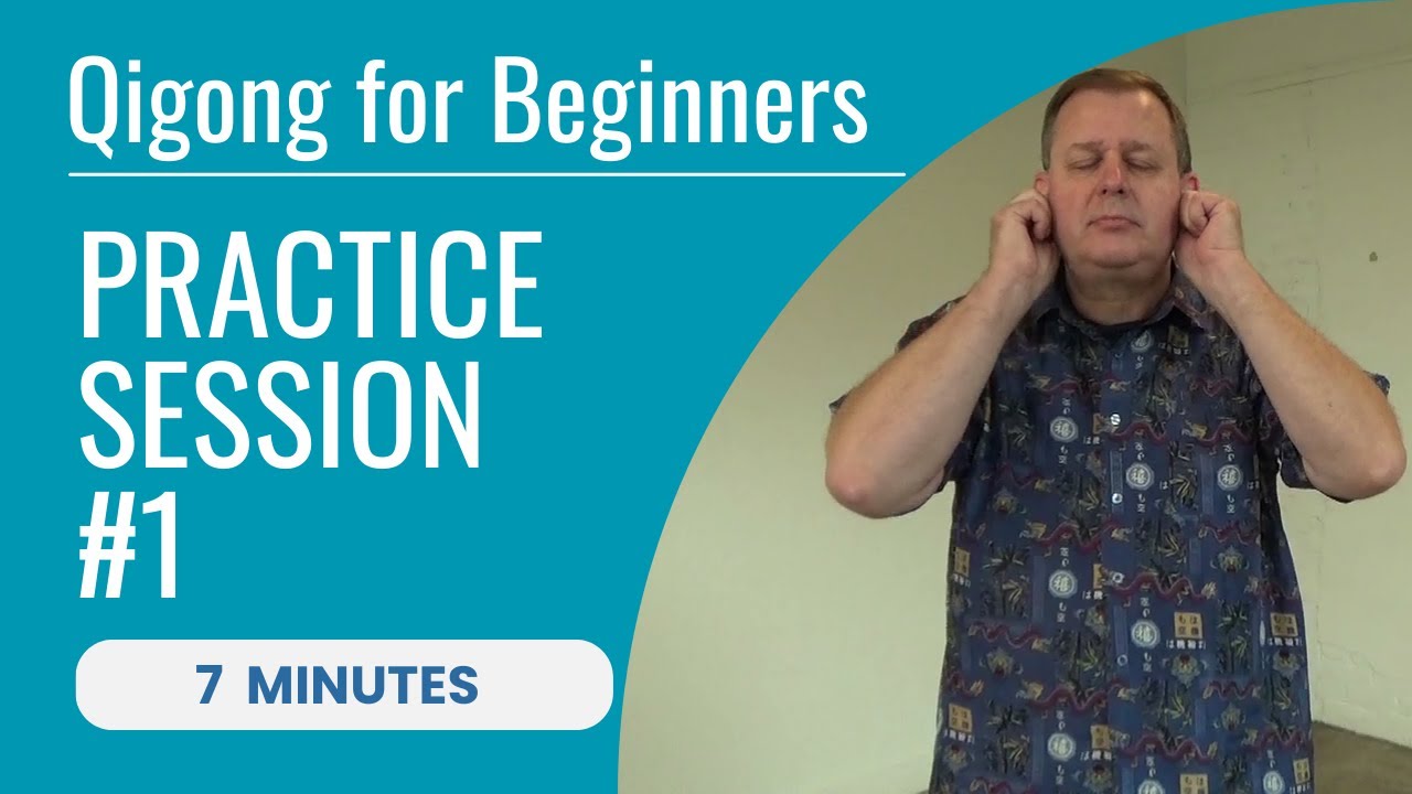 7 Minute Qigong for Beginners: Lifting Palms with Balanced Breathing and Rubbing Coins