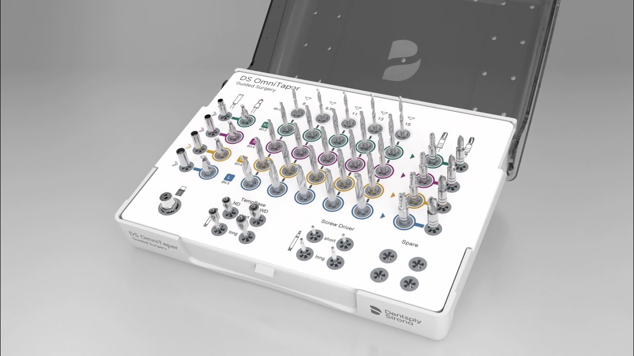 OmniTaper - Guided Surgery Tray set up
