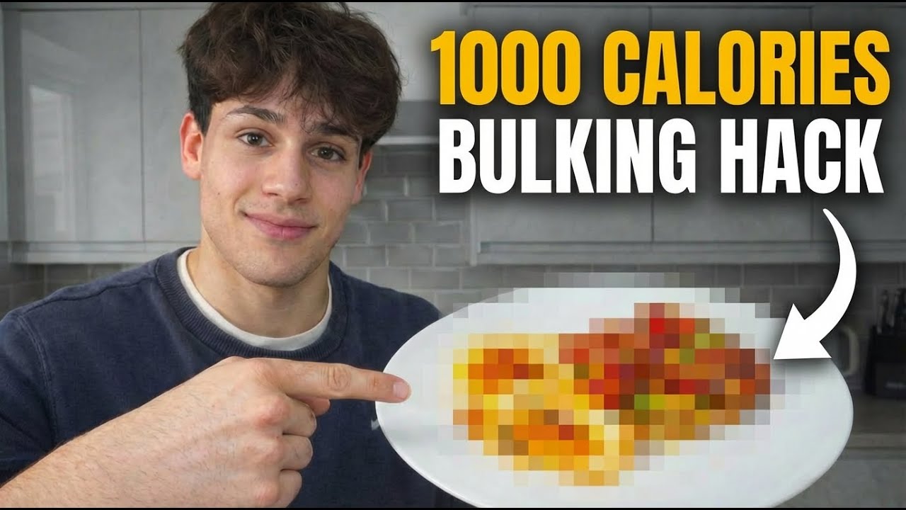 The Breakfast That Helped Me Gain 10KG in 1 Year (Secret Bulking Meal)