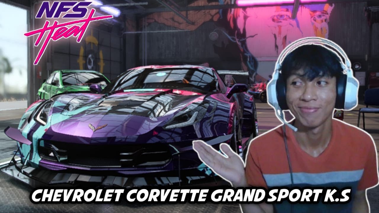 AKU BALAPAN MENGGUNAKAN CHEVROLET CORVETTE GRAND SPORT - Need For Speed Heat PART 2