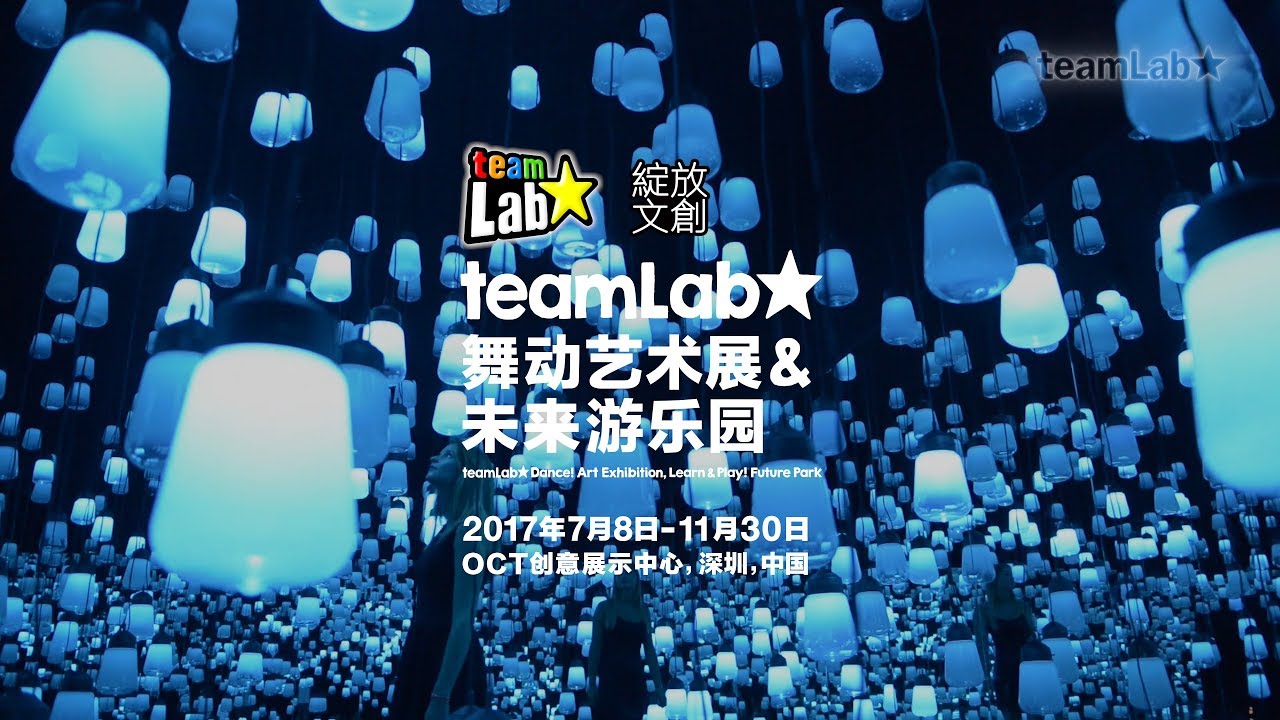 teamLab: 舞动艺术展&未来游乐园