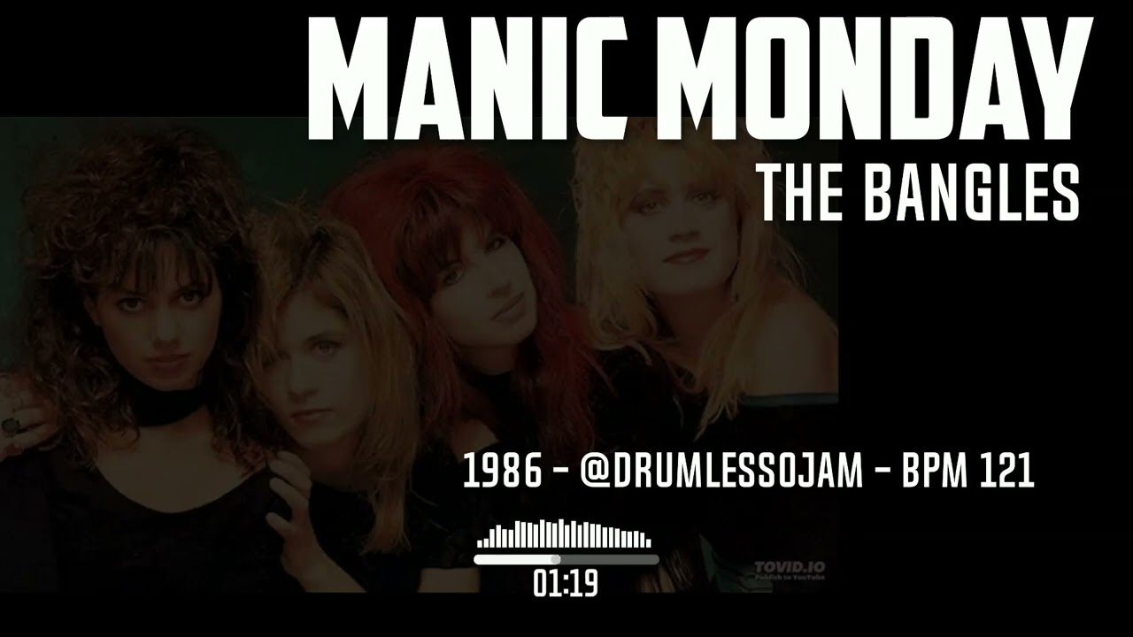 The Bangles - Manic Monday (Drumless)