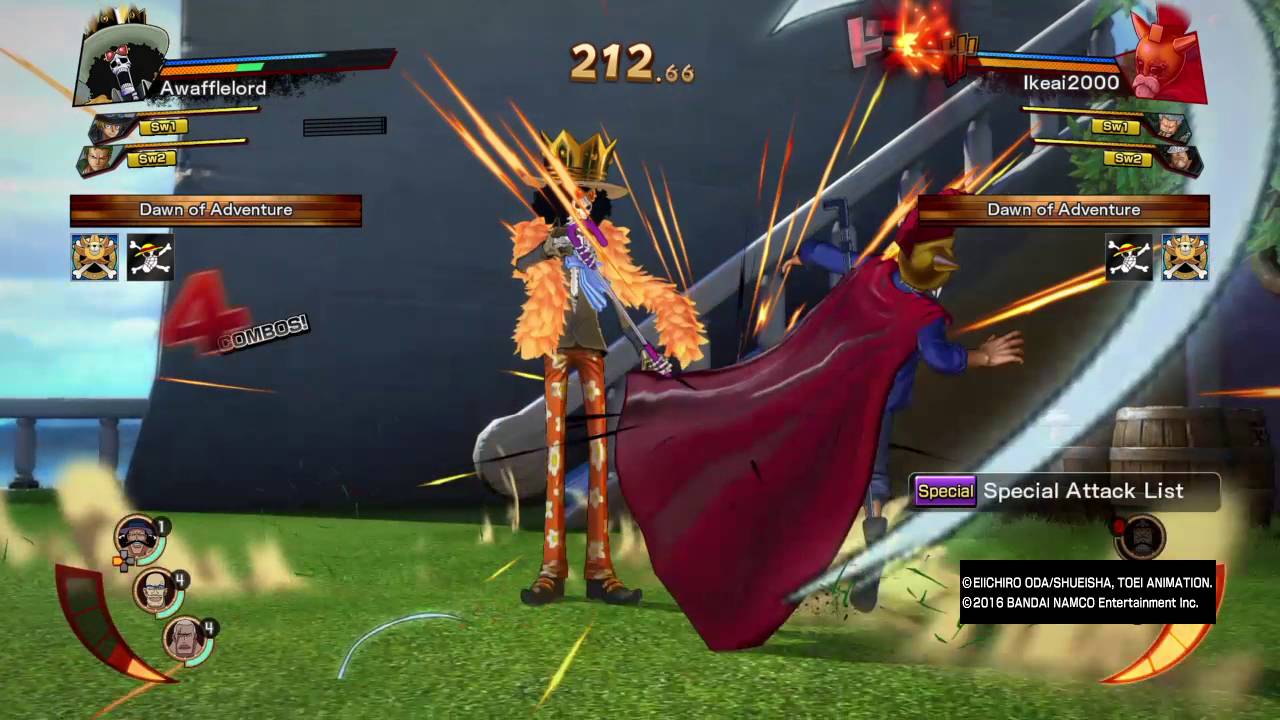 One Piece Burning Blood Online Ikeai2000 vs Awafflelord 3