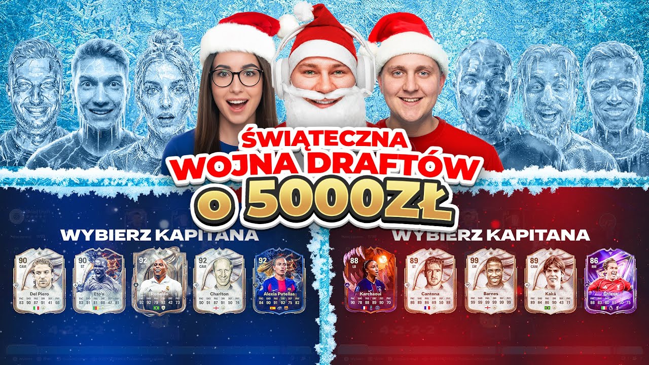 WOJNA DRAFTÓW DAMIAN vs ROKCIA o 5000 zł! ŚWIĄTECZNA EDYCJA (3/7)