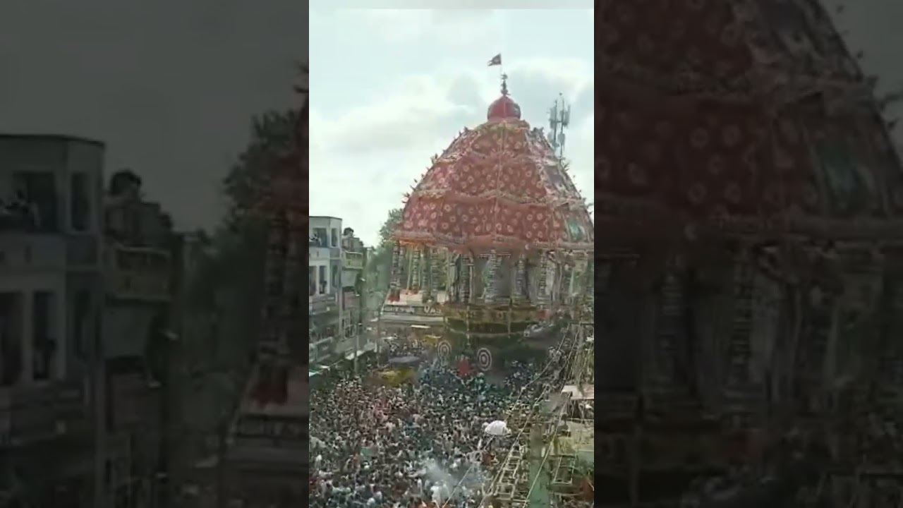 World's Largest Chariot, Tiruvarur Temple Tamilnadu🙏Weight 295 tonnes, height 90 feet (27.43 metres)
