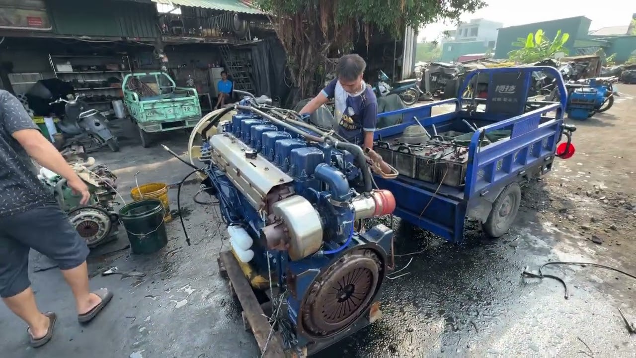 ĐỘNG CƠ HƯNG THỊNH | WECHAI 420,VT 2200 ,ML 420P/S ,NÒNG 1 TẤC 27, Bán cho Anh Trai Tỉnh Quảng Trị .